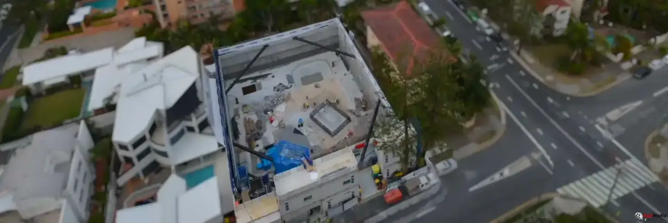 Construction Update on Vue Broadbeach