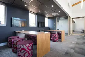 Emmanuel College, Bonner Building, Collaborative learning areas within the class rooms