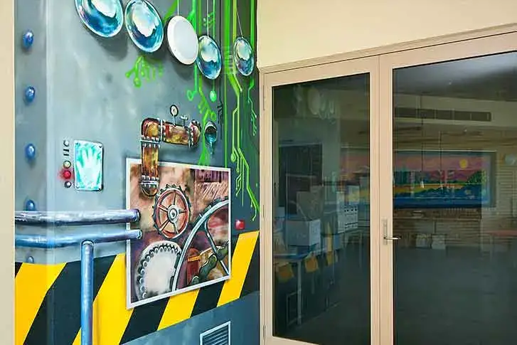 Emmanuel Junior School & Learn to Swim, Carrara QLD, by hhh architects