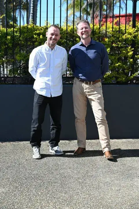 Practice directors Nik Mitens and Aaron Beattie